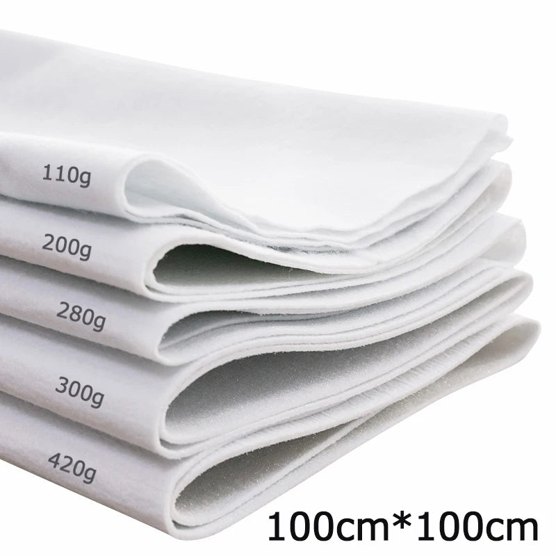 110 G/200 G /300 G/ 420 G Thick Self-Adhesive Handmade Material Lining Accessories Ironing Interfacing Fabric Adhesiva Patchwork